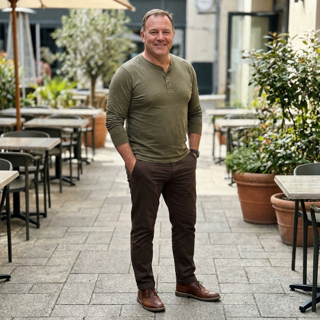 Marcus after styling